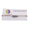 Bratara cu snur Jasp kiwi sfere, 6mm