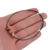 Bratara cu snur Jasp peisaj sfere, 6mm, imagine 4