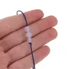 Bratara cu snur Opalit sfere, 6mm, imagine 3