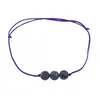 Bratara cu snur Sodalit A+ sfere, 6mm, imagine 2