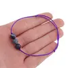 Bratara cu snur Sodalit A+ sfere, 6mm, imagine 4
