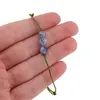 Bratara cu snur Sodalit sfere, 6mm, imagine 3