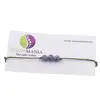 Bratara cu snur Sodalit sfere, 6mm