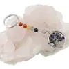 Breloc 7 chakre cu Pomul Vietii Lapis Lazuli, imagine 2