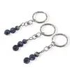 Breloc Sodalit trei sfere, 8-10mm, imagine 2