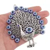 Magnet model Paun cu ochi protectori, 9cm, imagine 4