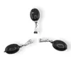 Pandantiv Onix negru oval, 14mm