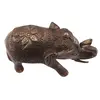 Statueta Feng Shui Elefant din bronz - 7,5cm, imagine 3