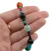 Bratara Mix Agat sfere, 4-10mm, imagine 3