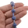 Bratara Sodalit mat sfere, 4-10mm, imagine 3