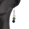 Cercei cu agatatoare Taur cristale 8mm, imagine 2