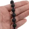Colier Onix negru mat sfere, 4-10mm, imagine 3