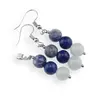 Set cercei cu agatatoare si pandantiv Sagetator cristale 8mm