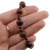 Bratara Obsidian Mahon sfere, 4-10mm, imagine 3