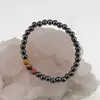 Bratara pe elastic Hematit si Mookait, 6mm, imagine 2