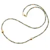 Colier Serafinit si Hematit auriu, 2-6mm