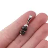 Pandantiv Obsidian mahon discuri fatetate, 6-7mm, imagine 4