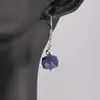 Set Cercei si Pandantiv Lapis Lazuli cub fatetat, 6-8mm, imagine 3