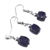 Set Cercei si Pandantiv Lapis Lazuli cub fatetat, 6-8mm