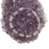 Bratara Topaz discuri fatetate 5-6mm si Turmalina multicolora discuri fatetate 3mm, imagine 2