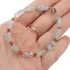 Bratara Topaz discuri fatetate 5-6mm si Turmalina multicolora discuri fatetate 3mm, imagine 3