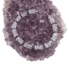 Bratara Topaz discuri fatetate 6-7mm si Ametist discuri fatetate 4mm, imagine 2