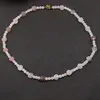 Colier Piatra lunii sfere 4mm si banuti fatetati 7mm, imagine 4
