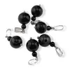 Pandantiv Agat negru, sfere 10mm si 4mm