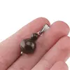 Pandantiv Bronzit, sfere 10mm si 4mm, imagine 4