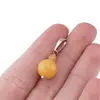 Pandantiv Calcit orange, sfere 10mm si 4mm, imagine 4