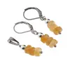 Set cercei cu agatatoare si pandantiv Calcit discuri fatetate, 6mm
