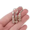 Set cercei cu agatatoare si pandantiv Cuart rutilat discuri fatetate, 6-8mm, imagine 4