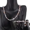Set Colier si Bratara Piatra lunii sfere 4mm si banuti fatetati 7mm, imagine 3