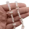 Set Colier si Bratara Piatra lunii sfere 4mm si discuri fatetate 8mm, imagine 4