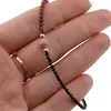 Bratara Granat Rhodolit si Spinel sfere fatetate 2mm, imagine 3