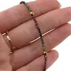 Bratara Granat Rhodolit, Spinel, Serafinit sfere fatetate 2mm si Hematit auriu sfere fatetate 4mm, imagine 3