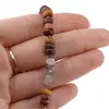 Bratara Mookait, Piatra lunii discuri fatetate 6mm si Ametist sfere fatetate 2mm, imagine 3