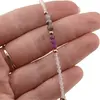 Bratara Rubin, Labradorit sfere fatetate 3-4mm si Cristal de stanca sfere fatetate 2-3mm, imagine 3