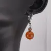 Cercei cu agatatoare Carneol, sfere 10mm si 4mm, imagine 2