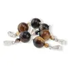 Pandantiv Agat maro, sfere 10mm si 4mm, imagine 2