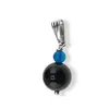 Pandantiv Mix Agate, sfere 10mm si 4mm, imagine 3