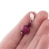 Pandantiv Ochi de tigru roz, sfere 10mm si 4mm, imagine 5