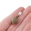 Pandantiv Unakit mat, sfere 10mm si 4mm, imagine 5