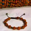 Bratara rudraksha 8mm si unakit 4mm