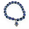 Bratara cu Ochiul lui Horus si Mana Fatimei (Hamsa), model 6