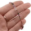 Bratara Turmalina multicolora banuti si sfere fatetate, 3-4mm, imagine 3