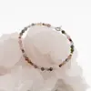 Bratara Turmalina multicolora sfere si discuri fatetate, 3-4mm, imagine 2