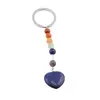 Breloc 7 chakre cu Inima Lapis Lazuli