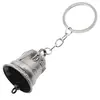 Breloc clopot cu elefant, argintiu - 9,5cm