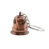 Breloc clopot cu elefant, cupru - 9,5cm, imagine 2